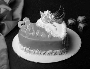 Two Souls One Heart Valentines Special Cake  1 Kg