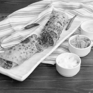 Single Keema Roll [ Without Egg]