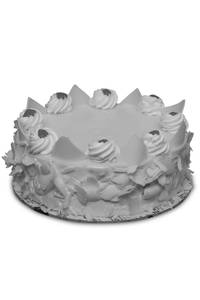 White Forest Cake (500g)