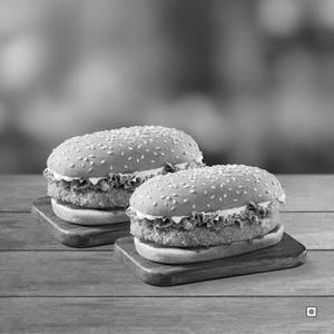 Veg Longer Burger - 2pc