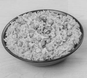 Matar Khichdi + Dahi