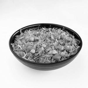 Tawa Pulav With Raita