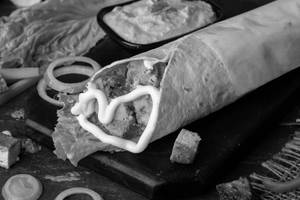 Paneer Kebab Wrap