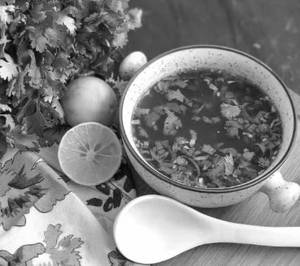 Lemon Coriander Soup Veg