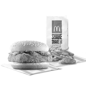 McSpicy Paneer Burger + Fries (M) + Piri Piri Spice Mix