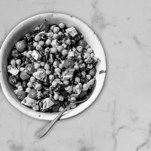 Legumes and beans salad