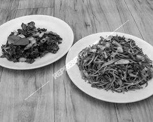 Veg Manchurian Noodles
