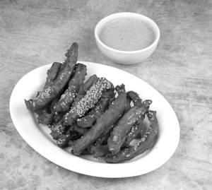 Amritsari Karare Babycorn