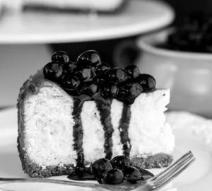 Blueberry Burnt Basque Cheesecake
