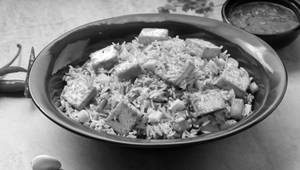 Paneer fried rice           