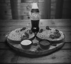 2 Chicken Biryani +400 ml cold drink