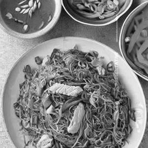 Chicken Singapore Noodles