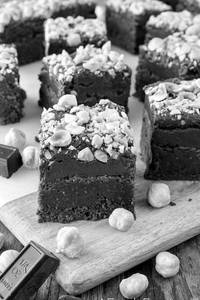 Chocolate Hazelnut Brownie