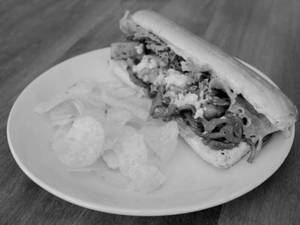 The Awesome Sausage Sandwich