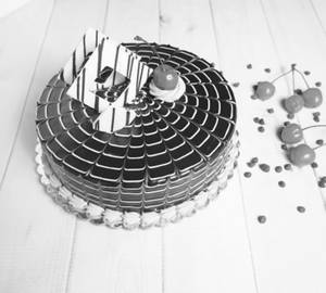 Chocolate Zebra Premium Cake