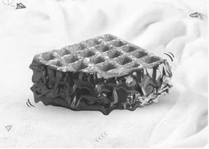 Dark Chocolate Waffle.