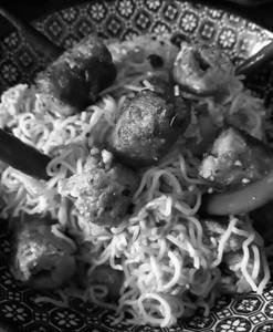 Chicken kebab maggi
