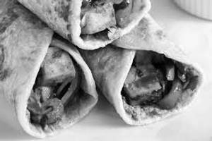 Barbeque Paneer Roll