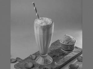 Rose Milk Soda