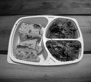 Roti with Bhindi Masala