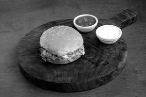 Netrik's Chicken Shawarma Burger