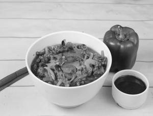 Shredded Lamb Rai Chi Style Red & Green Chilly Dry