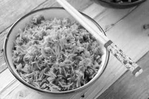 Schezwan egg fried