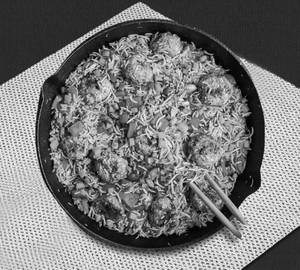 Veg Manchurian Fried Rice