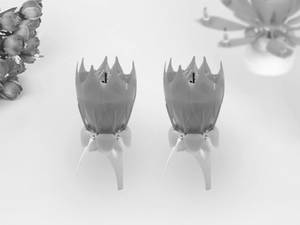 Flower Candle (Pack of 2)