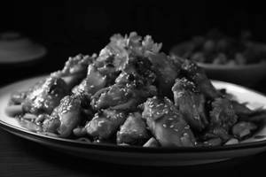 Chicken In Hunan Sauce [ serves 2-3]
