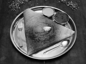 Butter mysore dosa