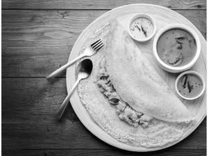 Onion Paneer Dosa