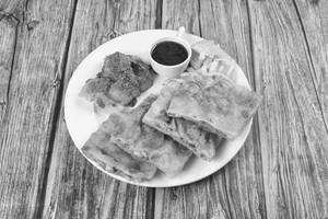 Egg Chicken Mughlai Paratha