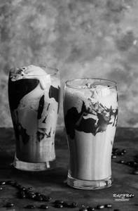 Cold Coffee With Chocolate Ice Cream