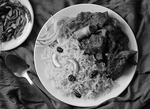 Pulao With Mutton Curry