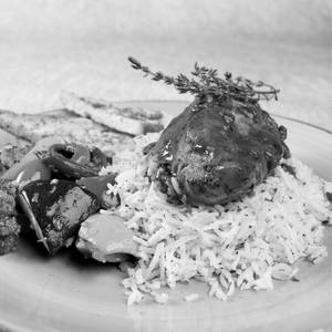 Stuffed Chicken In Brown Sauce