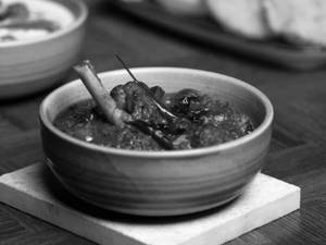 Mutton Varatharacha Curry