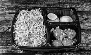 Noodles And Manchurian Combo