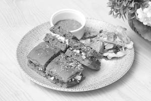 Paneer, Black Bean, Chutney, Multigrain Bread [Mildly Spicy]