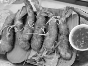 Golden Fried Prawn