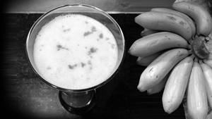 Red banana juice