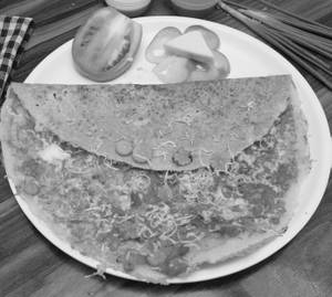 Baby Corn Cheese Dosa