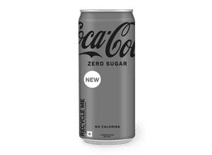 Coke zero can
