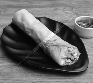 Chicken with Egg Parotta Roll