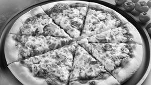 Cheese burst pizza