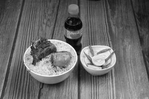 Mutton Biryani With Cold Drink (250 Ml) And Salad