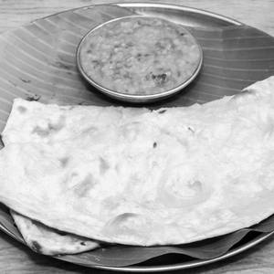 Butter Naan with Dal Fry
