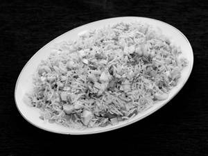 Singapore Chicken Fried Rice