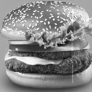 Burger chicken