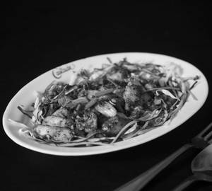 Baby Corn And Mushroom Pepper Celery